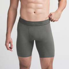 SPORT 7 INCH BOXER BRIEF | GUNMETAL