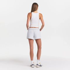 COTTON FLEECE SHORT | LIGHT HEATHER GREY