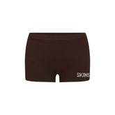 SWEATER KNIT LOGO SHORT | COCOA EGRET
