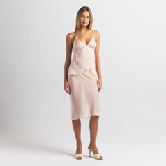 SKIMS ROMANCE MIDI SKIRT | PRIMROSE