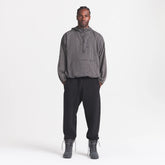 WOVEN MENS ANORAK JACKET | ASH CHECK