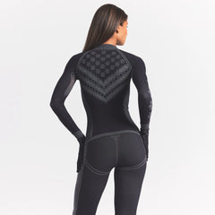 SKIMS FIRST LAYERS LEGGING | OBSIDIAN WINTER FAIRISLE