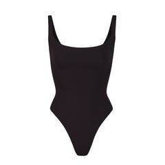 FITS EVERYBODY SQUARE NECK BODYSUIT | ONYX