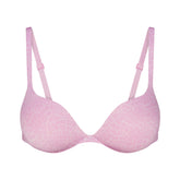 SKIMS ULTIMATE TEARDROP PUSH-UP BRA | BUBBLEGUM LEOPARD PRINT