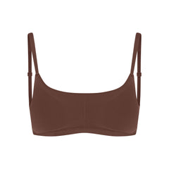 FITS EVERYBODY SUPER PADDED SCOOP BRALETTE | COCOA