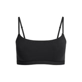 COTTON JERSEY SCOOP BRALETTE | SOOT