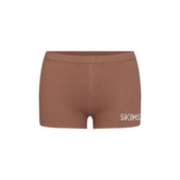 SWEATER KNIT LOGO SHORT | SIENNA EGRET