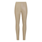 FAUX LEATHER LEGGING | LATTE