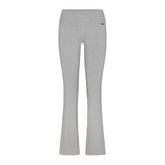 ESSENTIAL KNIT FOLDOVER PANT | MID HEATHER GREY