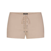 LUDOVIC DE SAINT SERNIN X SKIMS WAXED COTTON MICRO SHORT | CLAY