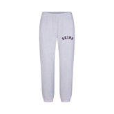 COTTON FLEECE JOGGER | LIGHT HEATHER GREY ARCHED SKIMS PLAID