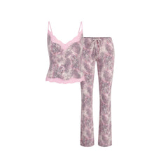 SKIMS SLEEP CAMI AND PANT SET | BLOOM MINI MULTI ANIMAL