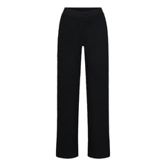 TEXTURED KNIT SHERPA PANT | ONYX