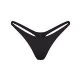 SIGNATURE SWIM THONG NEW | ONYX