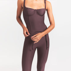SKIMS BODY CORSET | RAISIN