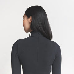 COTTON JERSEY TURTLENECK LONG SLEEVE | SOOT