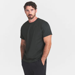 HEAVYWEIGHT COTTON MENS CLASSIC CREWNECK | DEEP SEA