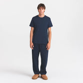 SKIMS COTTON MENS CLASSIC T-SHIRT | NAVY
