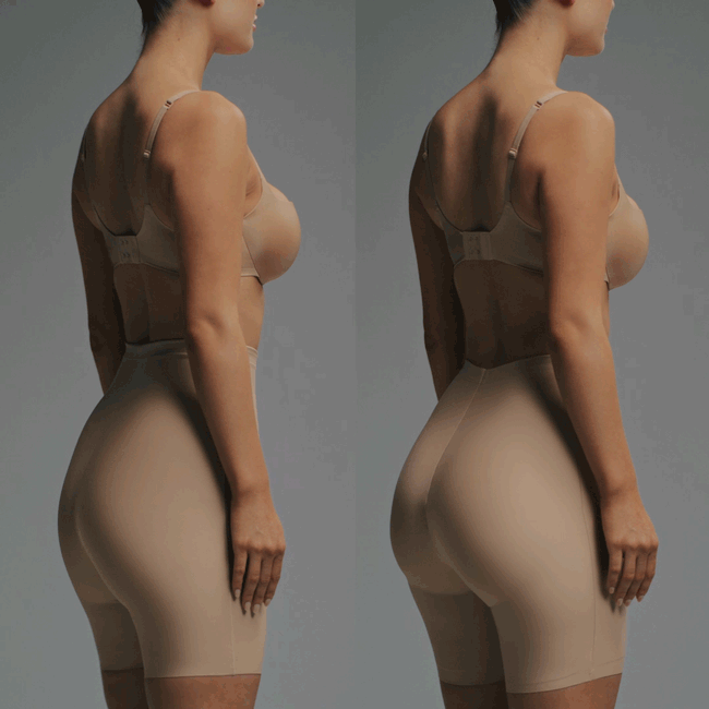 SKIMS BODY BUTT ENHANCING PADDED SHORT | ONYX