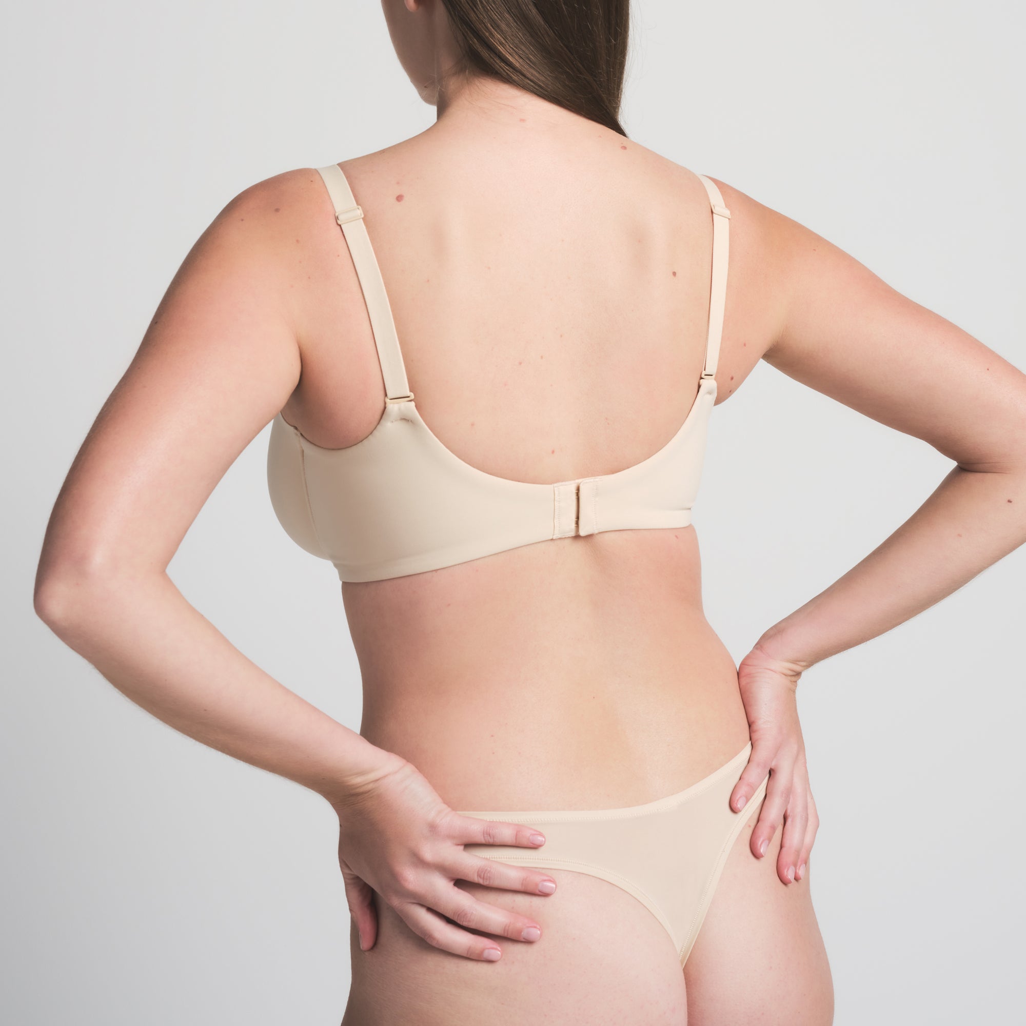FITS EVERYBODY UNLINED DEMI BRA | SAND