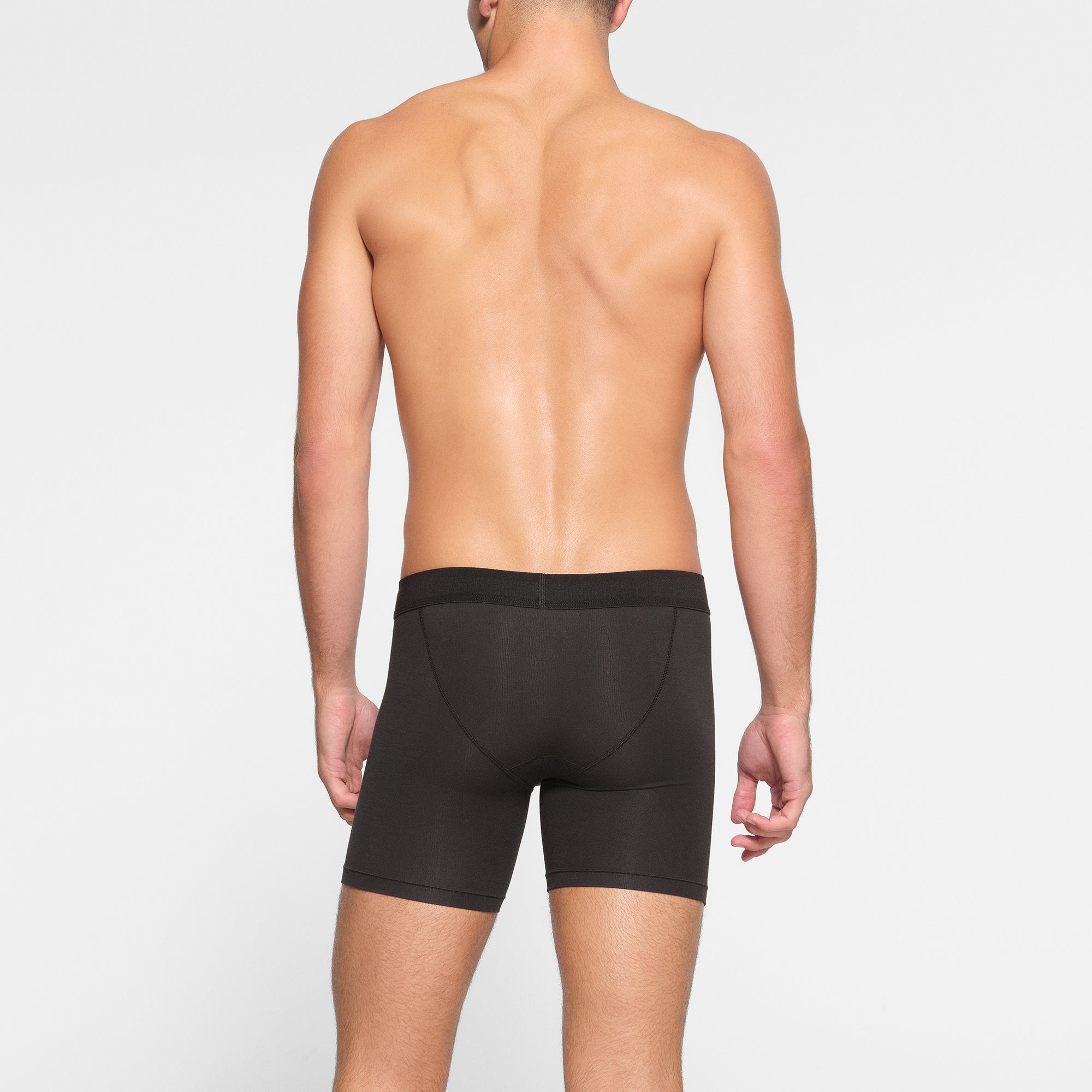 SKIMS COTTON MENS 5" BOXER BRIEF 3-PACK | ONYX