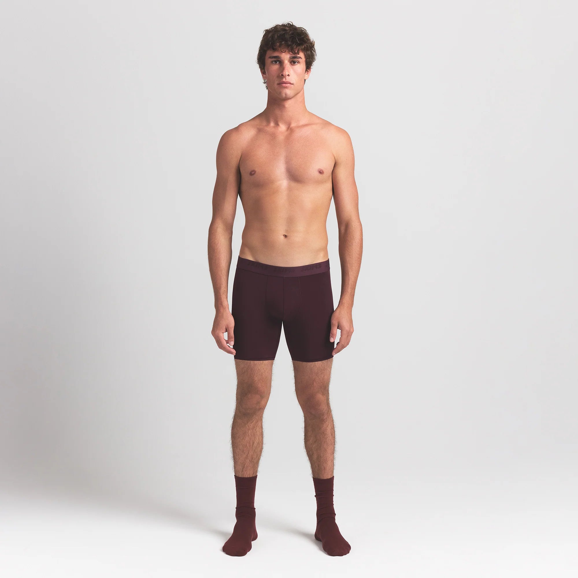 SKIMS STRETCH MENS 5 INCH BOXER BRIEF 3-PACK | RAVEN MULTI