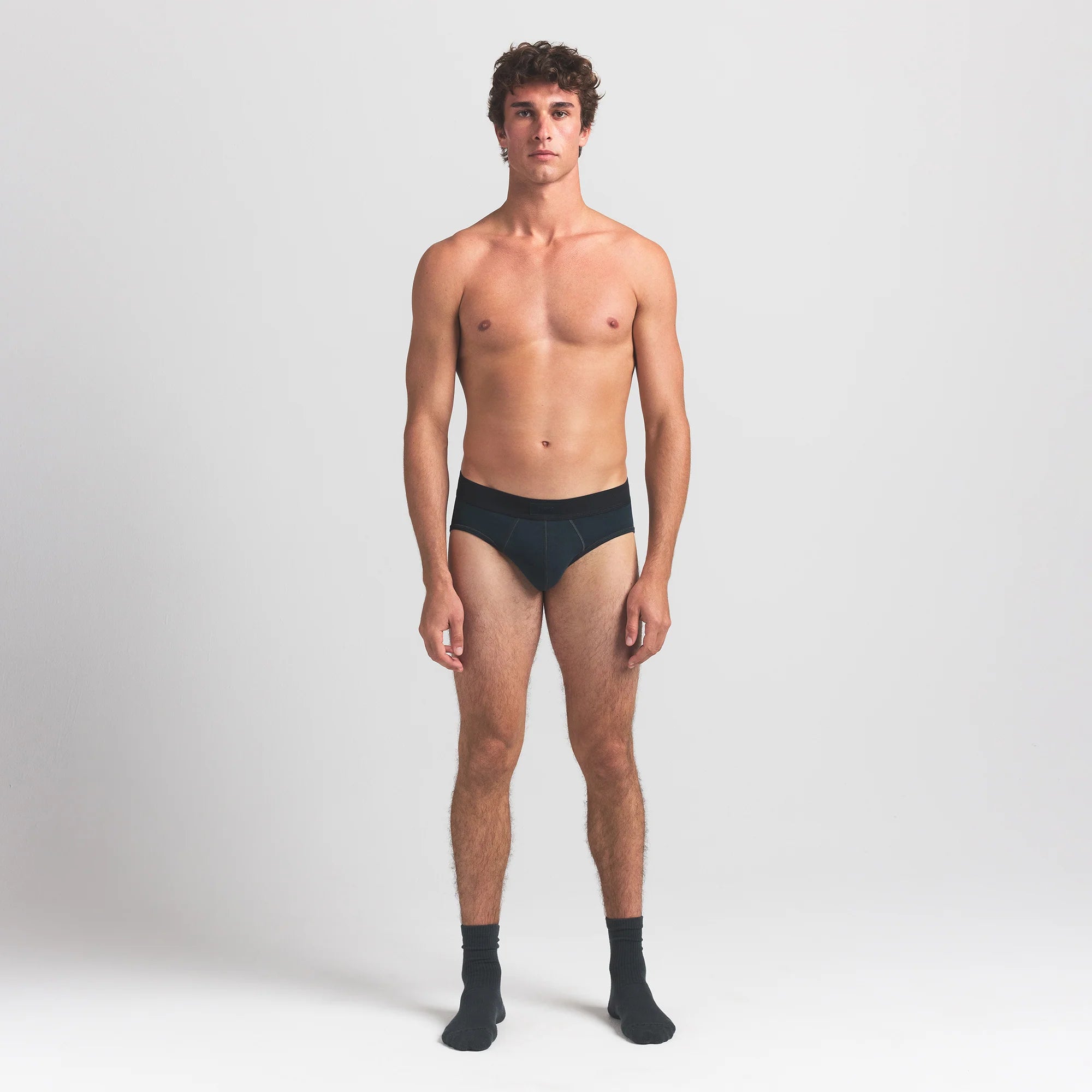 SKIMS COTTON MENS BRIEF 3-PACK | VERDANT MULTI