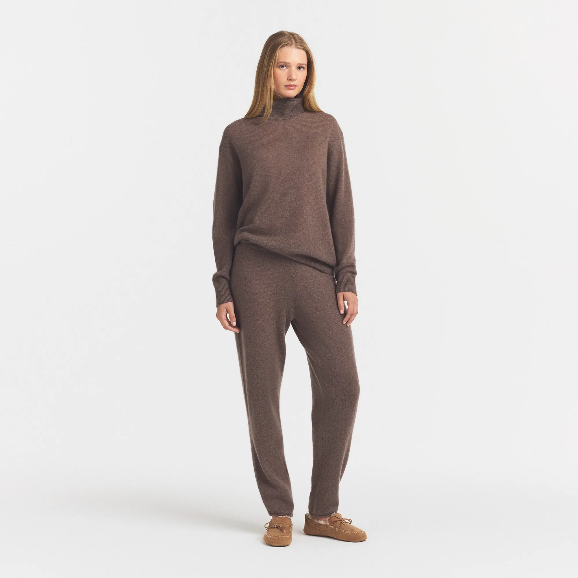 AIRY CASHMERE JOGGER | AMETHYST