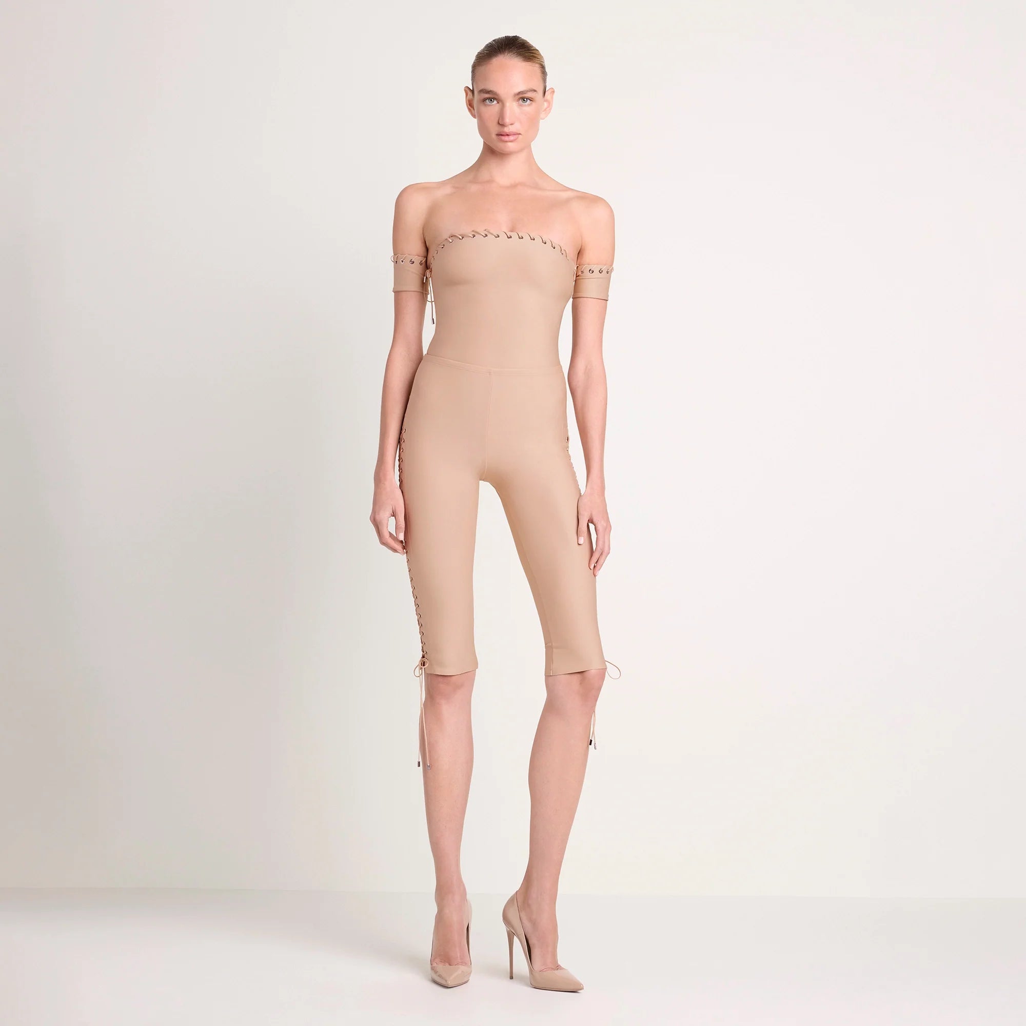 LUDOVIC DE SAINT SERNIN X SKIMS SKIMS BODY CAPRI | CLAY