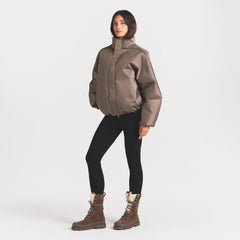 HEAVYWEIGHT NYLON PUFFER JACKET | MINK