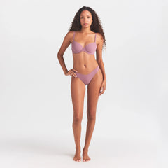 FITS EVERYBODY DIPPED FRONT THONG | MUTED MAUVE