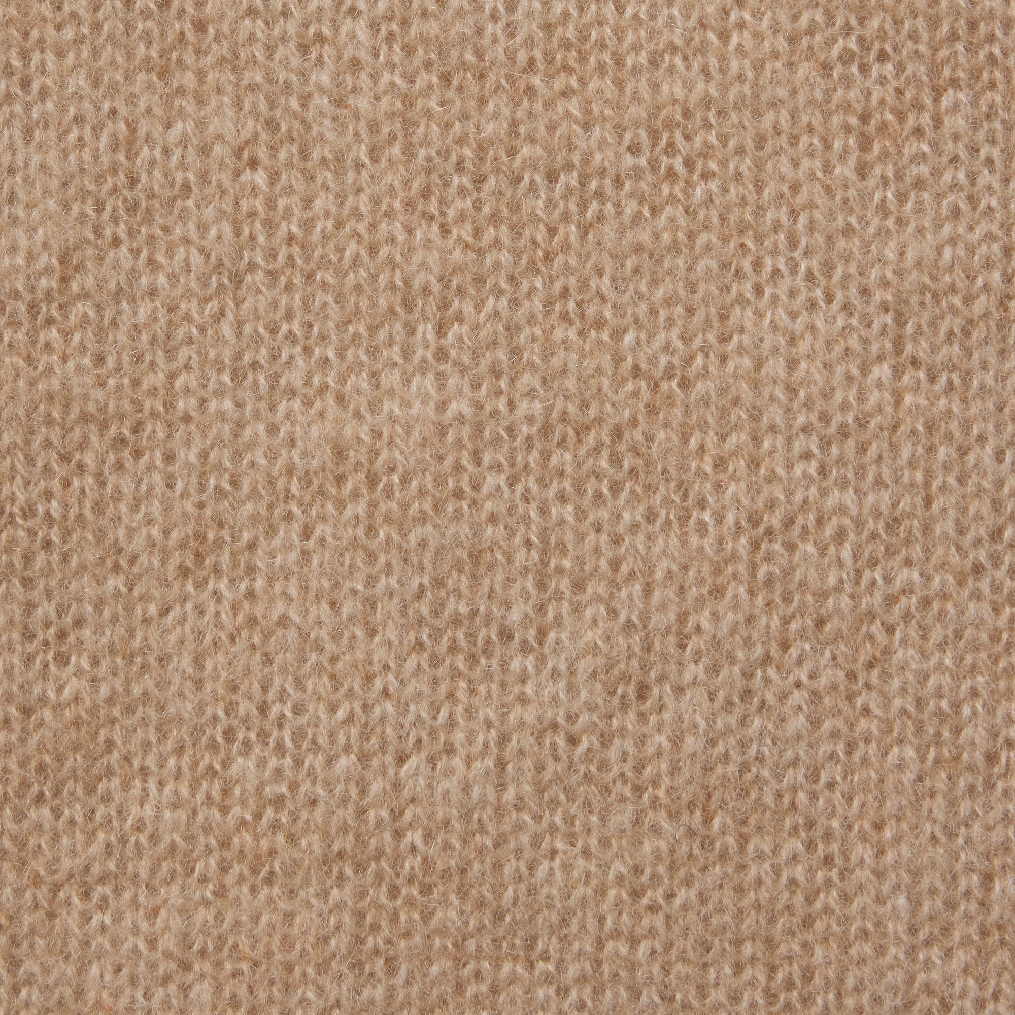 AIRY CASHMERE V-NECK PULLOVER | TOFFEE