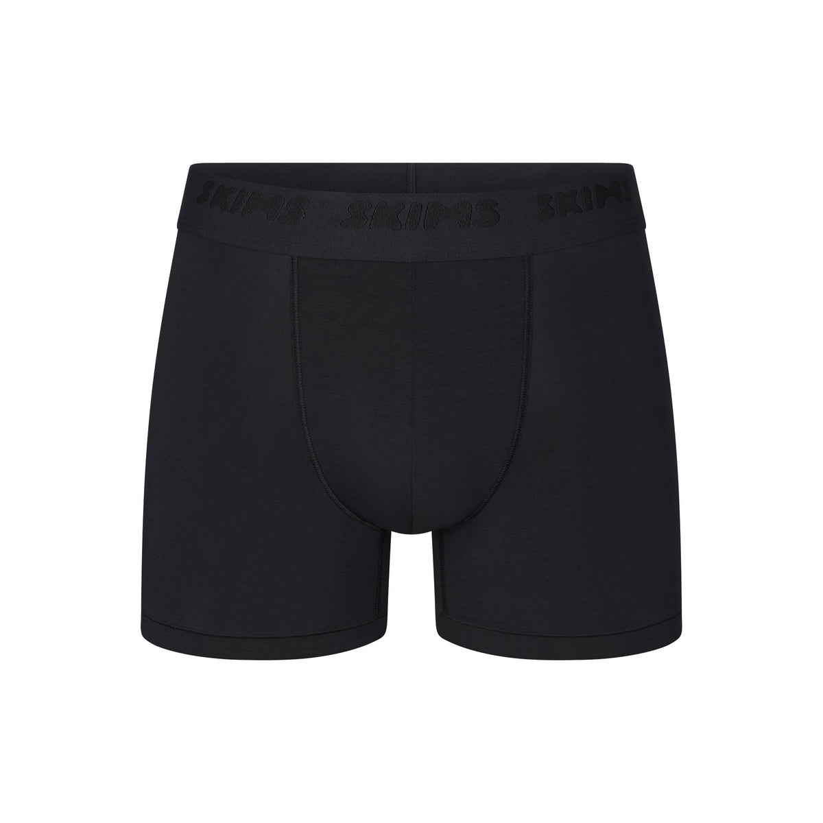 SKIMS STRETCH MENS 3" BOXER BRIEF | OBSIDIAN