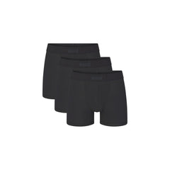 SKIMS COTTON MENS 3" BOXER BRIEF 3-PACK | ONYX