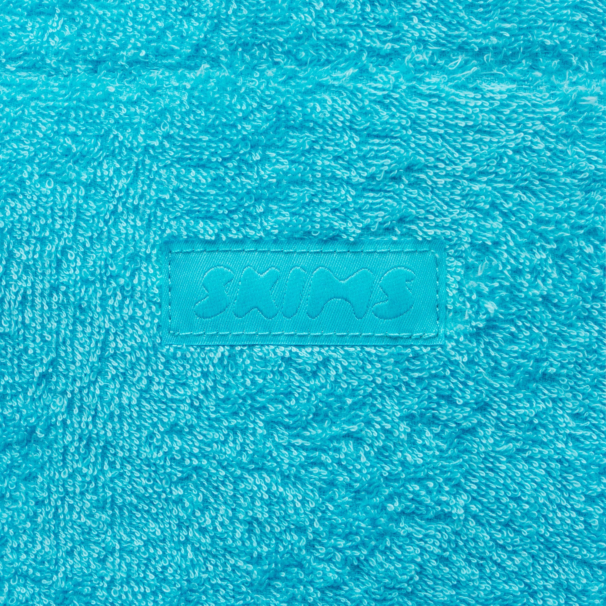 TERRY SMALL TOTE | CYAN