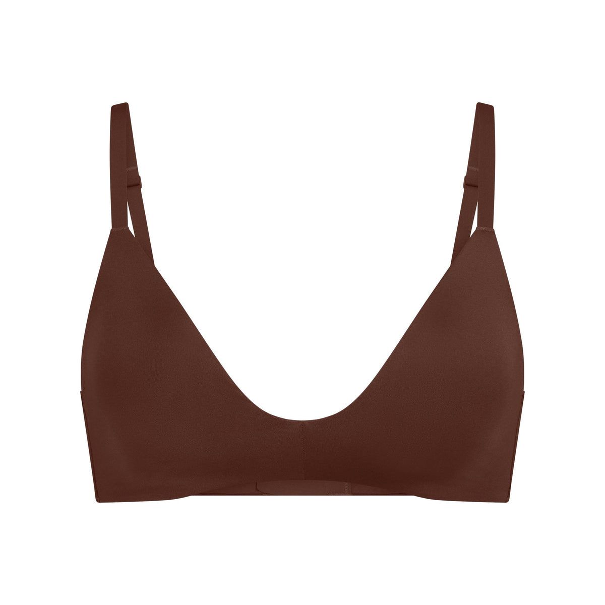 WIRELESS FORM T-SHIRT DEMI BRA | COCOA
