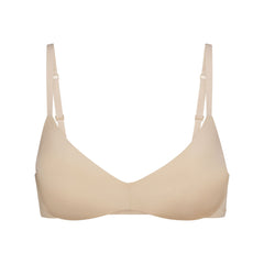 WIRELESS FORM PUSH-UP PLUNGE BRA | SAND