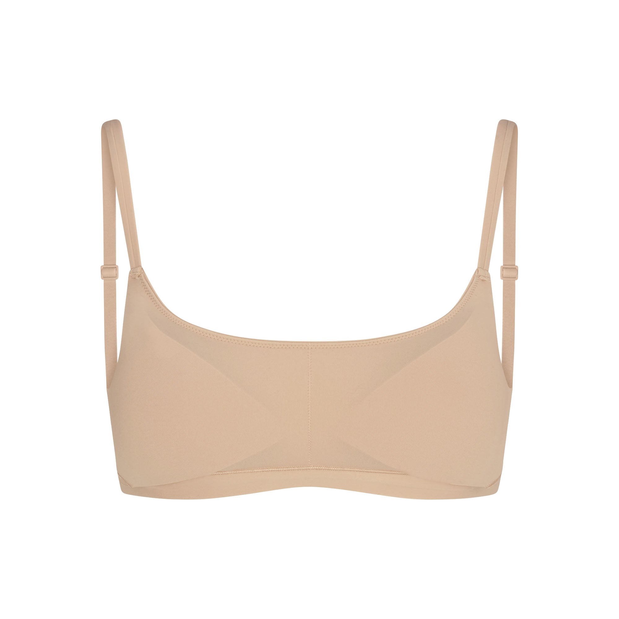FITS EVERYBODY SUPER PADDED SCOOP BRALETTE | CLAY