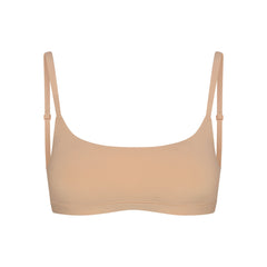 FITS EVERYBODY SUPER PADDED SCOOP BRALETTE | CLAY