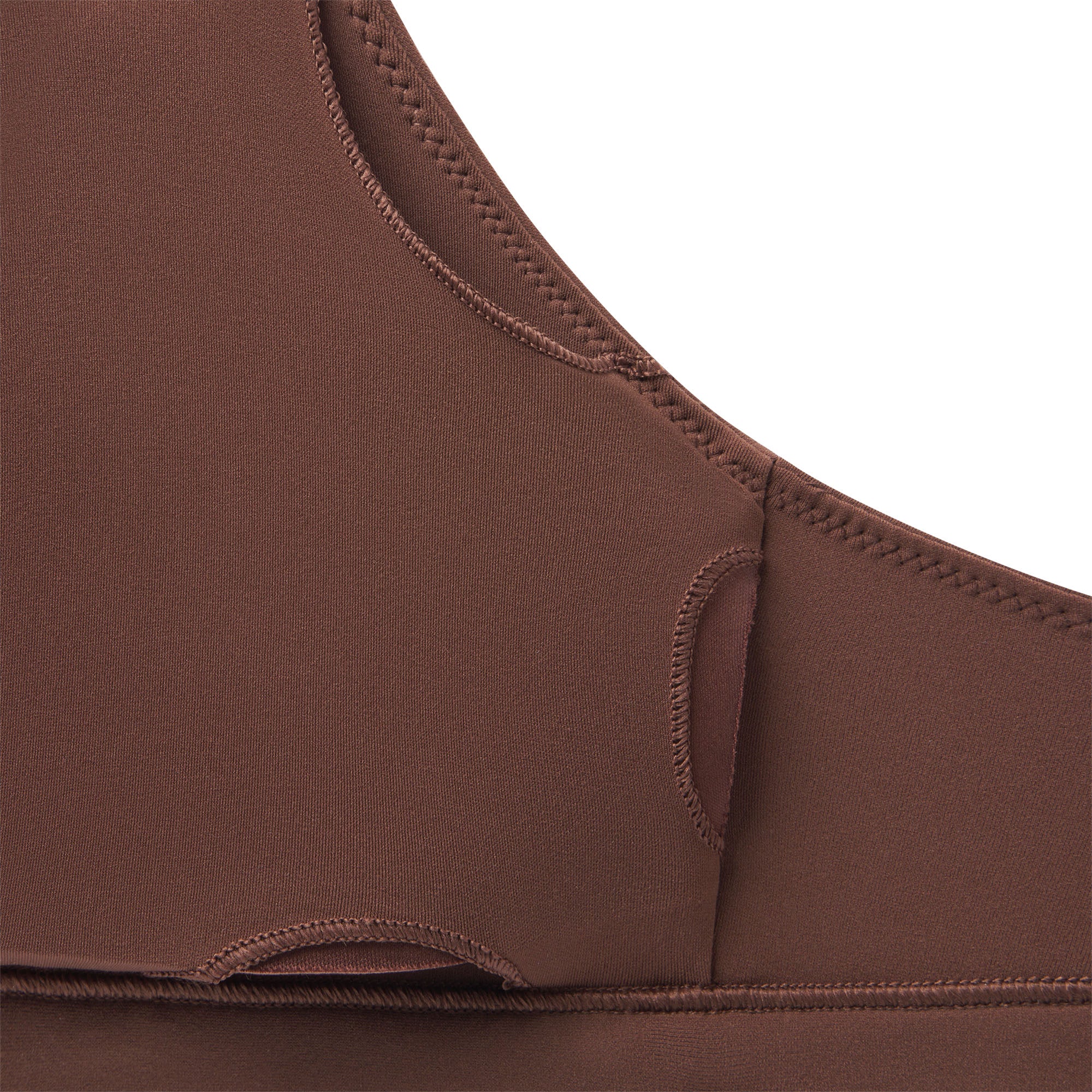 FITS EVERYBODY SUPER PADDED SCOOP BRALETTE | COCOA