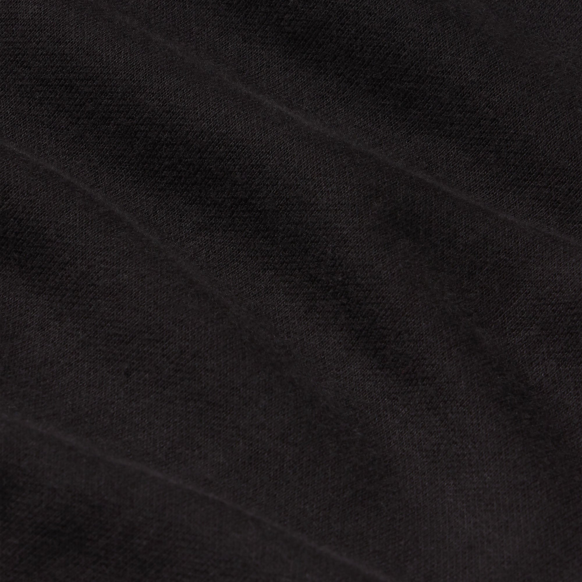 COTTON FLEECE HOODIE | ONYX SNOW ARCHED SKIMS LOGO