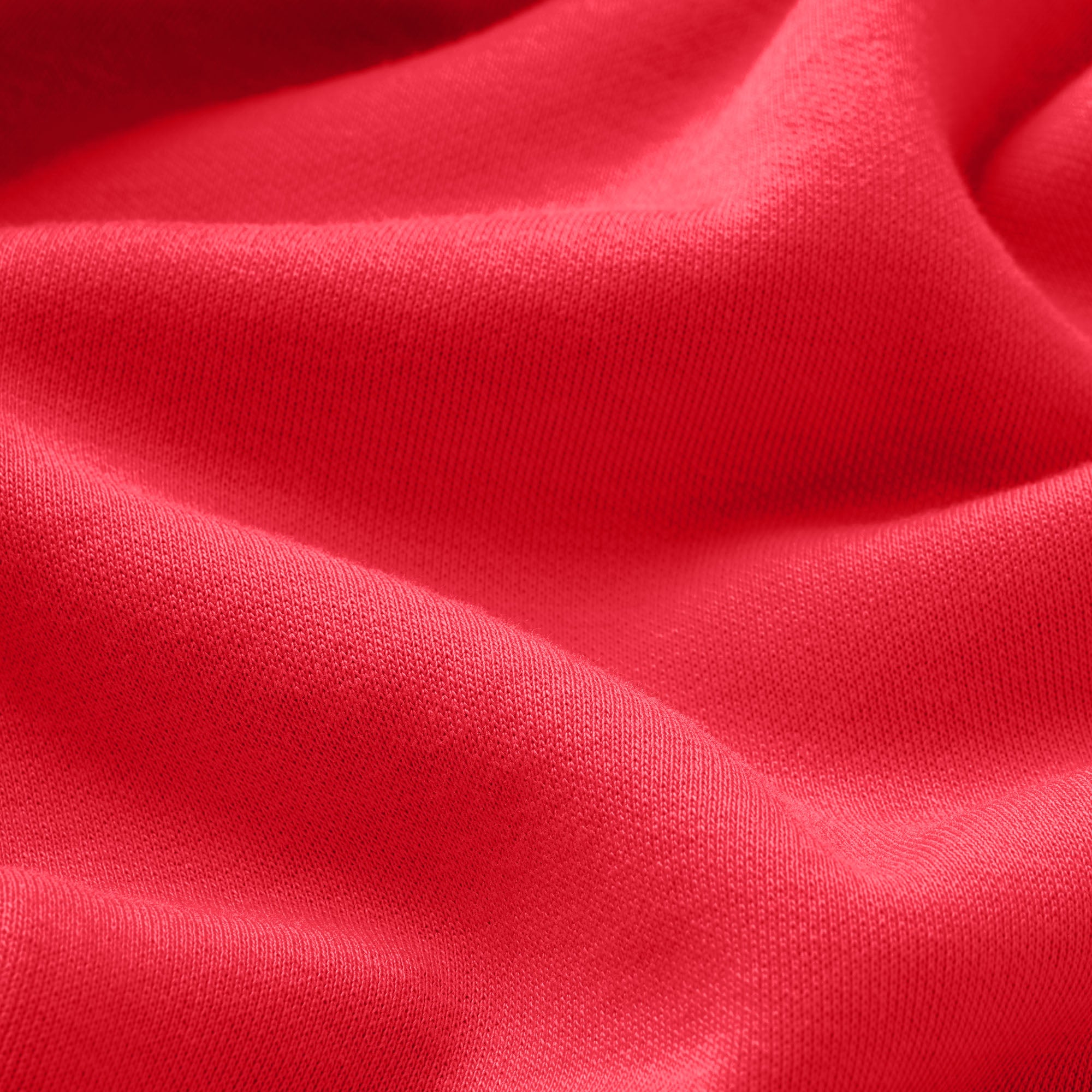 COTTON FLEECE STRAIGHT LEG PANT | WASHED RED
