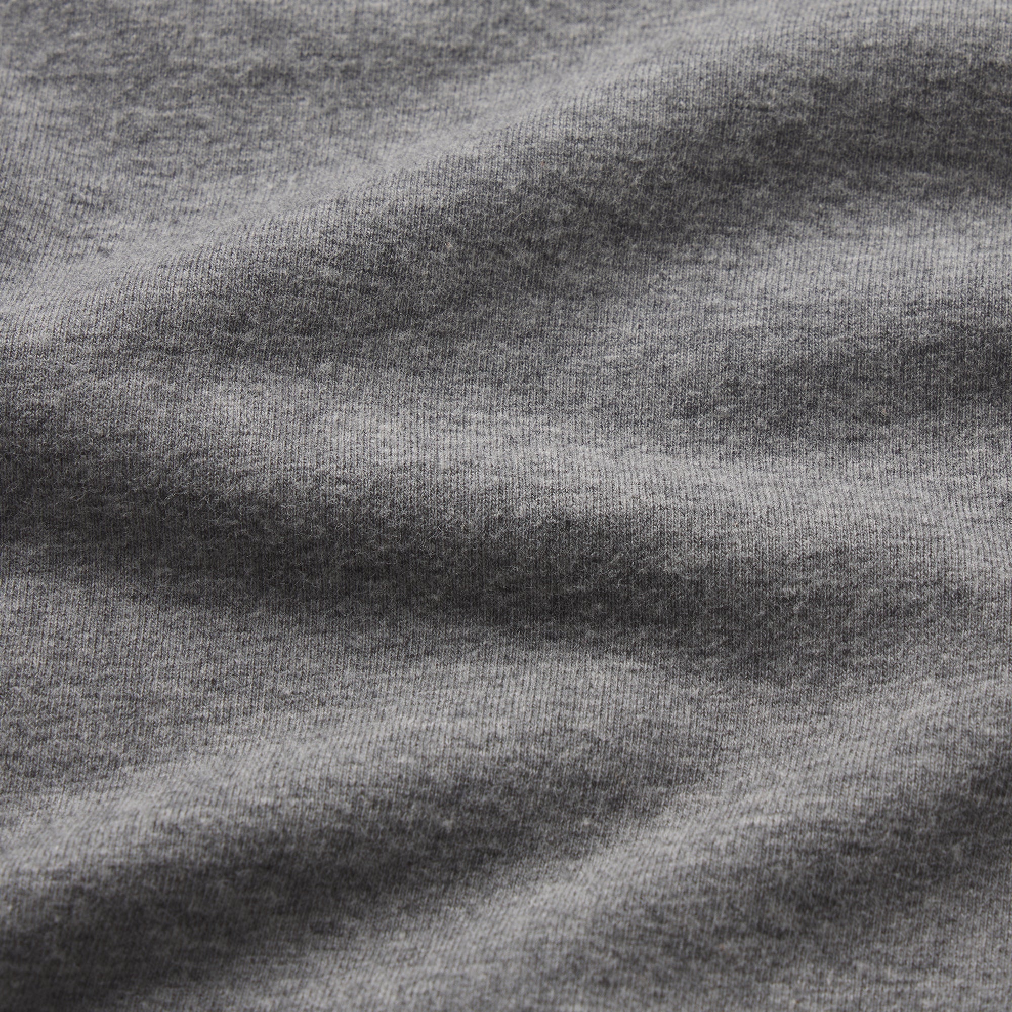COTTON JERSEY STRAIGHT LEG PANT | DARK HEATHER GREY