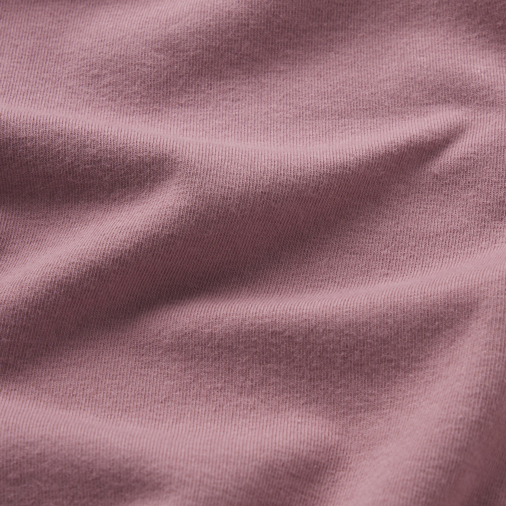 COTTON JERSEY STRAIGHT LEG PANT | MUTED MAUVE