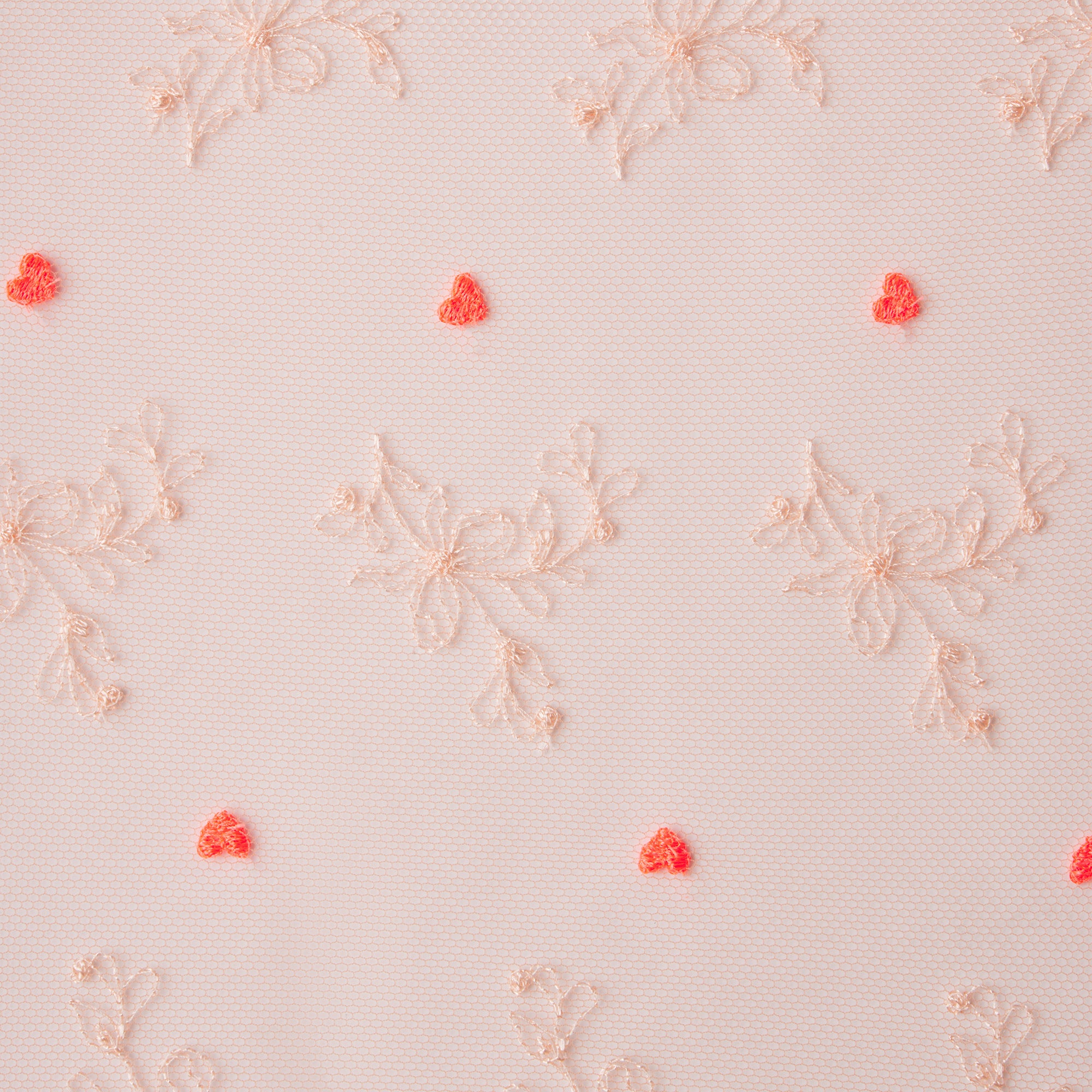 EMBROIDERED TULLE BUTTERFLY THONG | GUAVA HEART TULLE