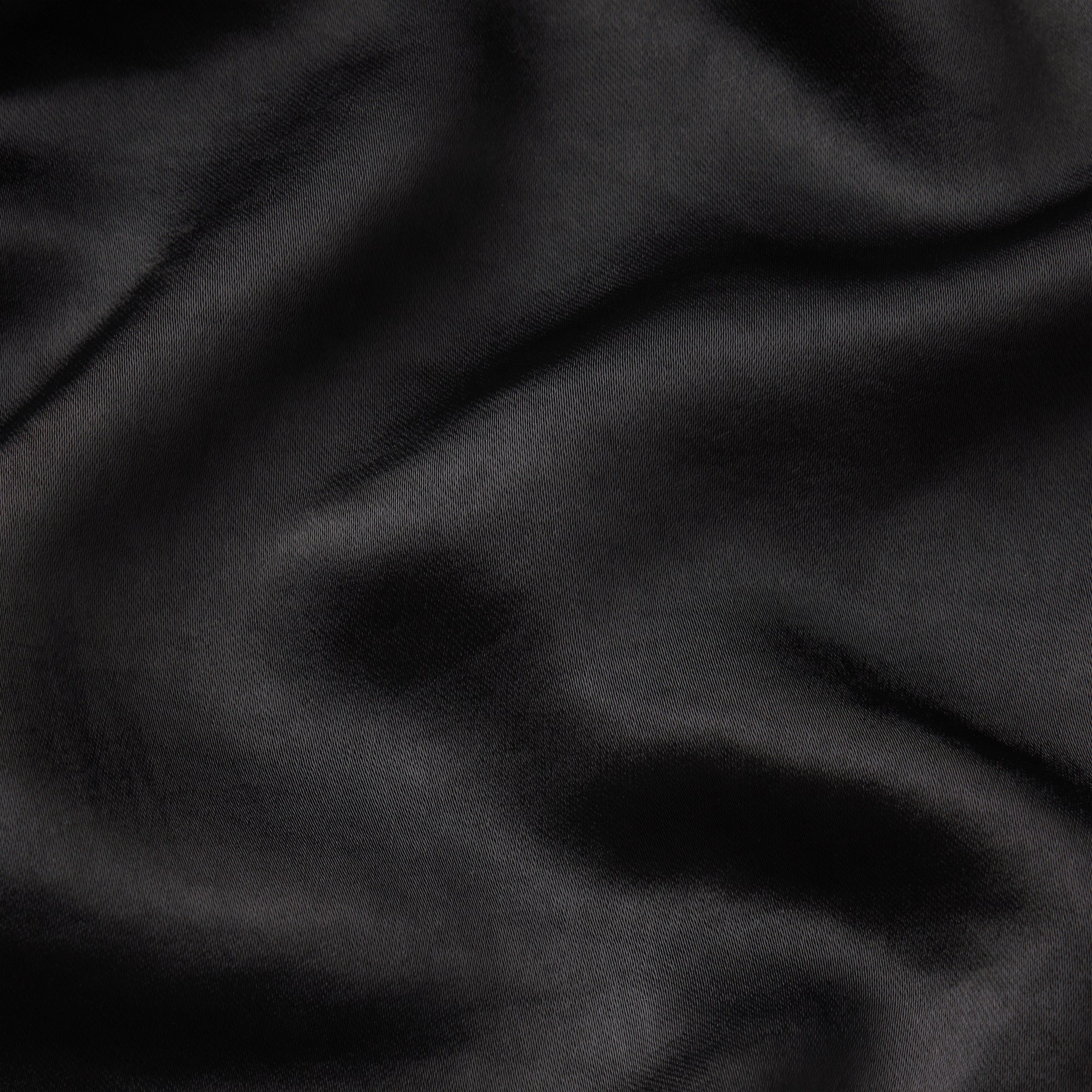 LIGHTWEIGHT SATIN STRAIGHT LEG PANT | OBSIDIAN