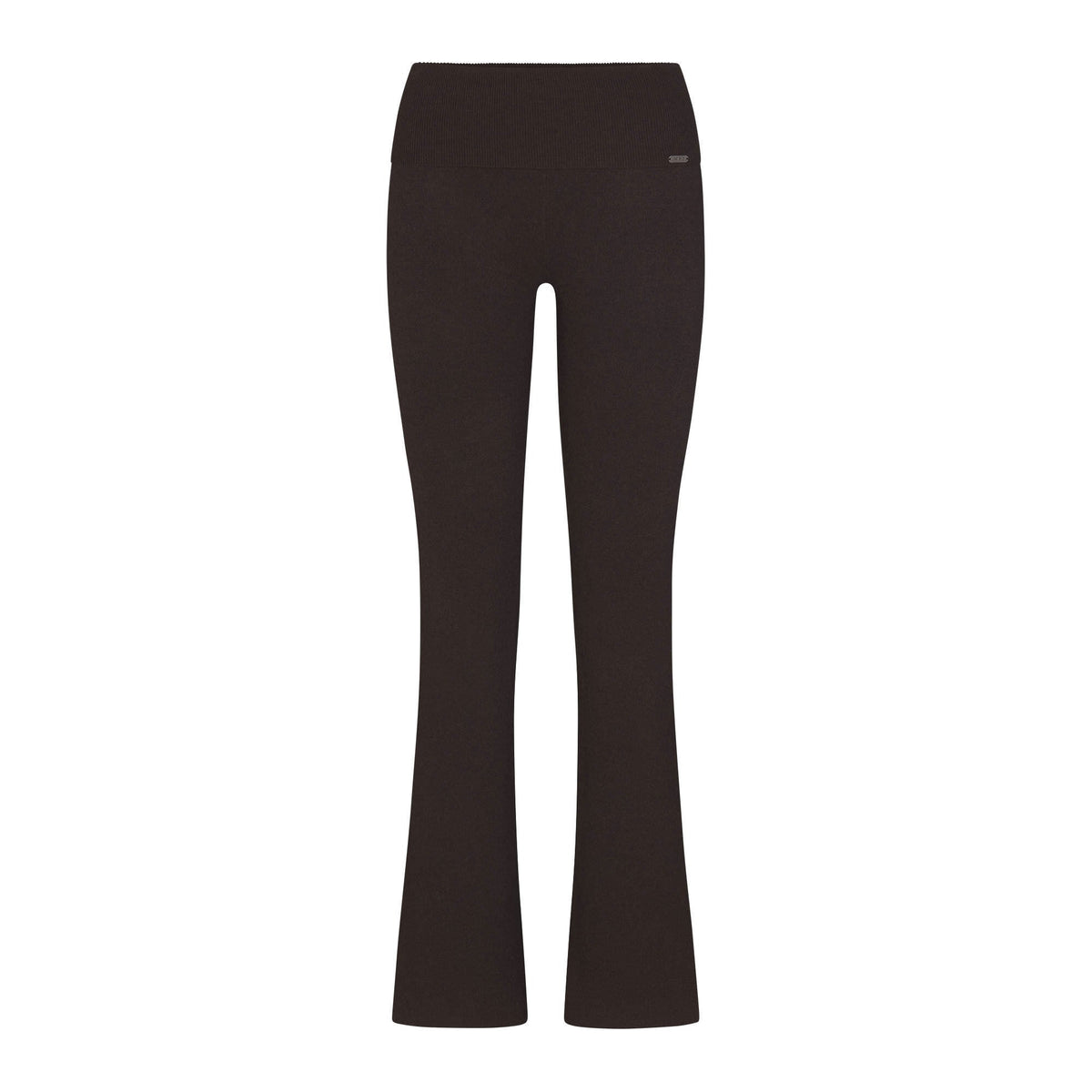ESSENTIAL KNIT FOLDOVER PANT | ESPRESSO