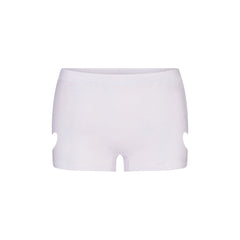 WORN IN JERSEY MICRO HEART SHORT | SNOW