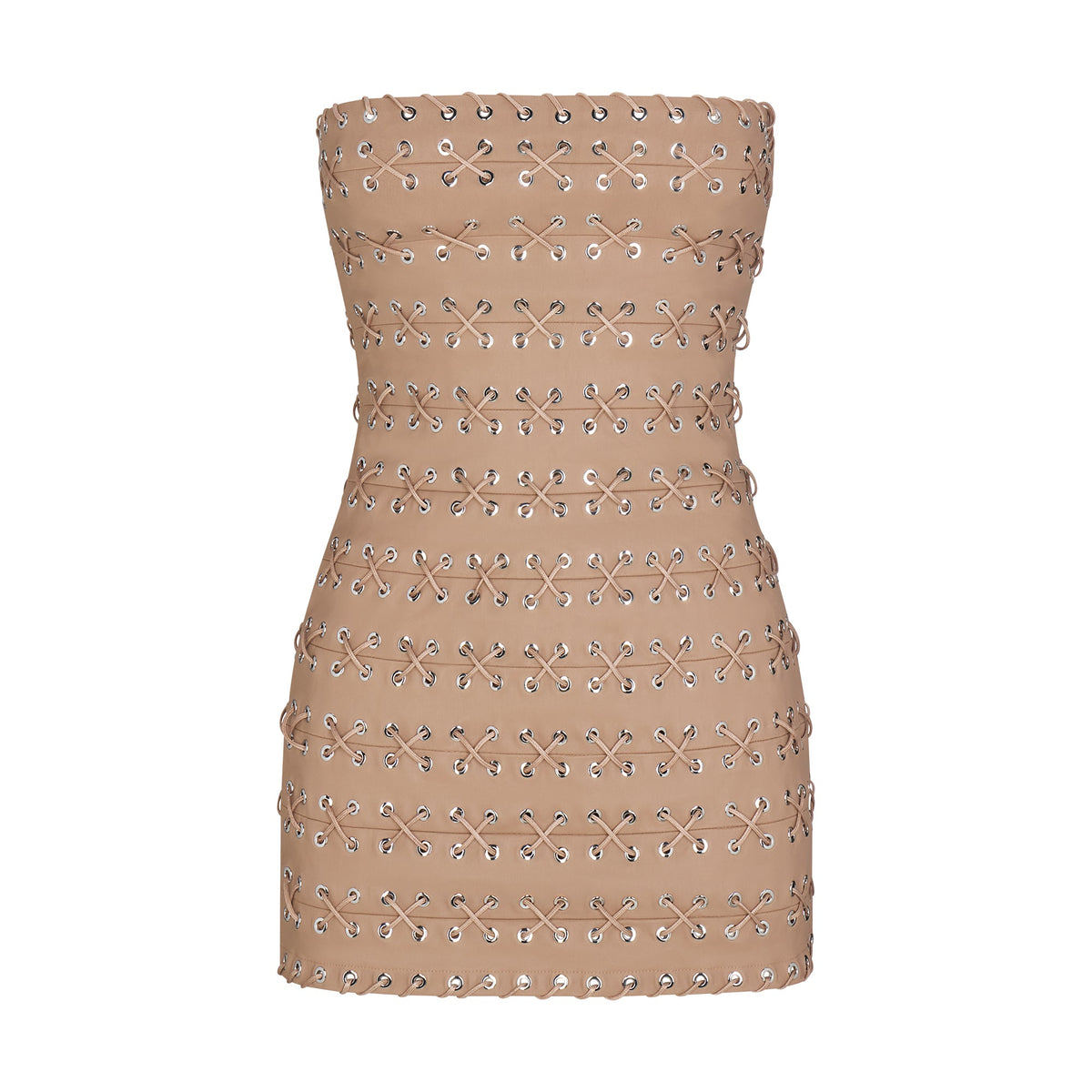 LUDOVIC DE SAINT SERNIN X SKIMS WAXED COTTON MINI DRESS | SIENNA