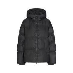 SKIMS PUFFERS HOODED JACKET | ONYX